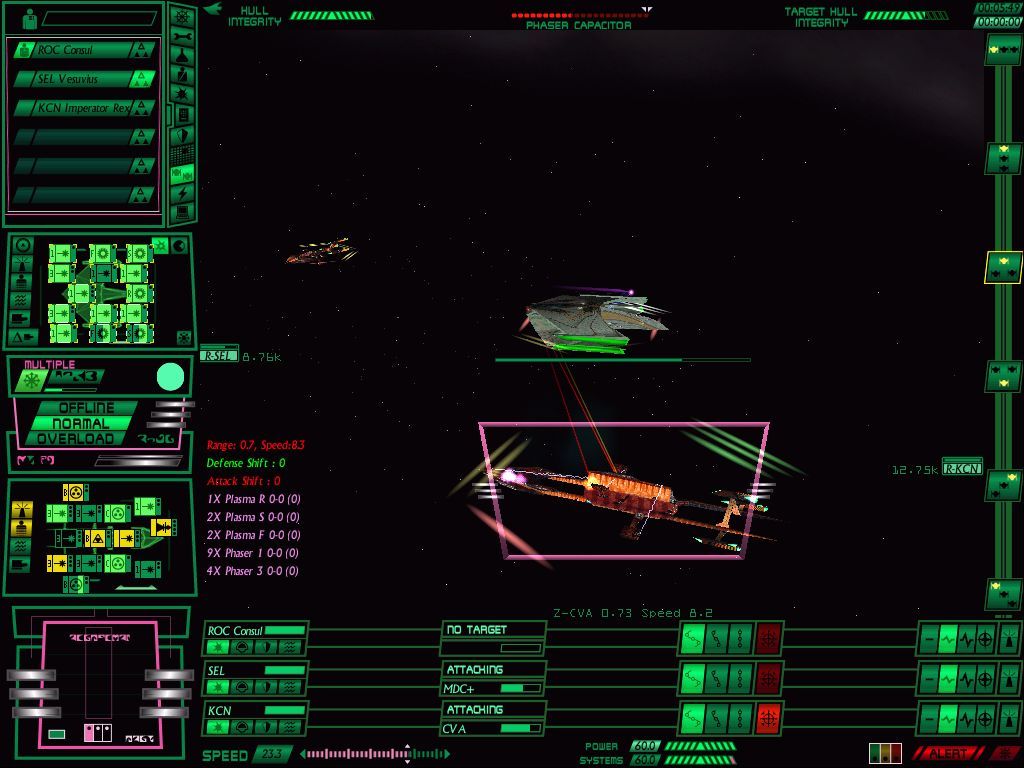 Star Trek Starfleet Command II Empires at War Disc 1-2 Microsoft Windows PC CD-PC Gamez USA