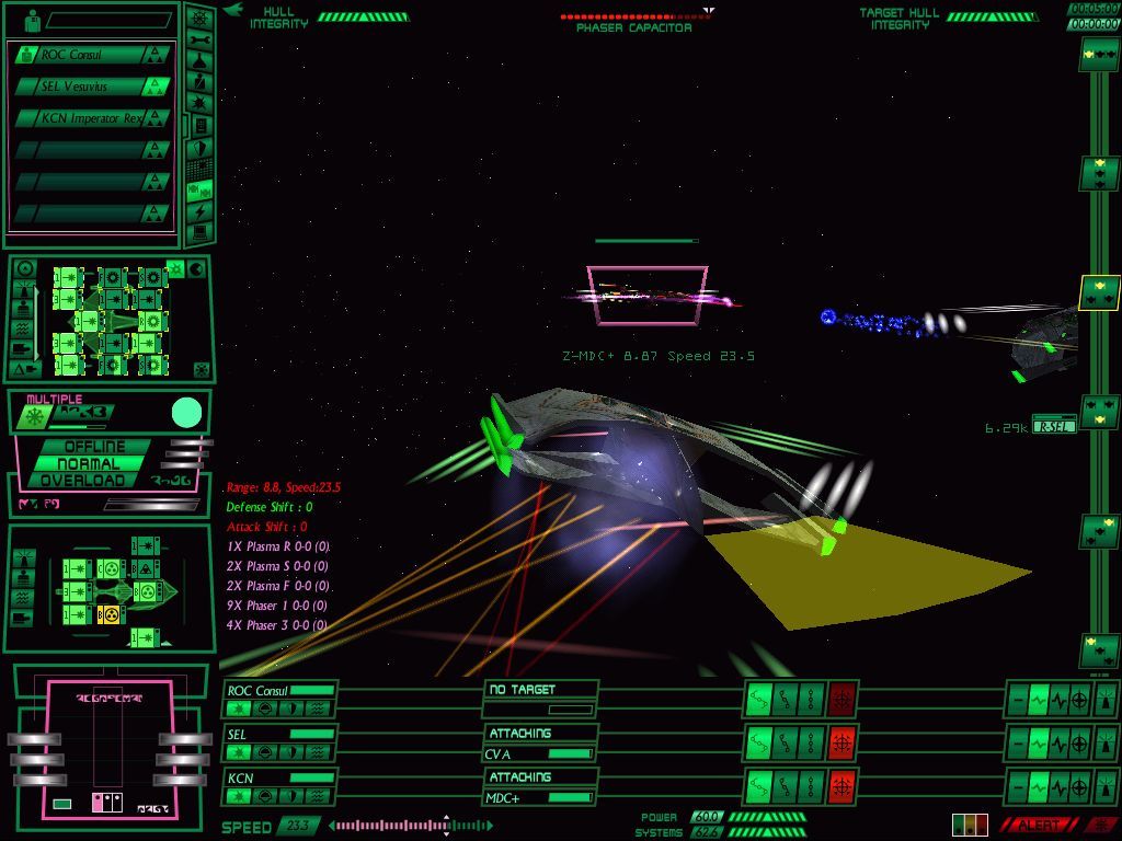 Star Trek Starfleet Command II Empires at War Disc 1-2 Microsoft Windows PC CD-PC Gamez USA
