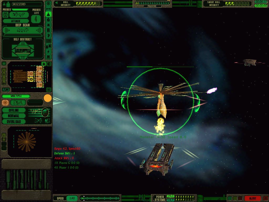 Star Trek Starfleet Command II Empires at War Disc 1-2 Microsoft Windows PC CD-PC Gamez USA