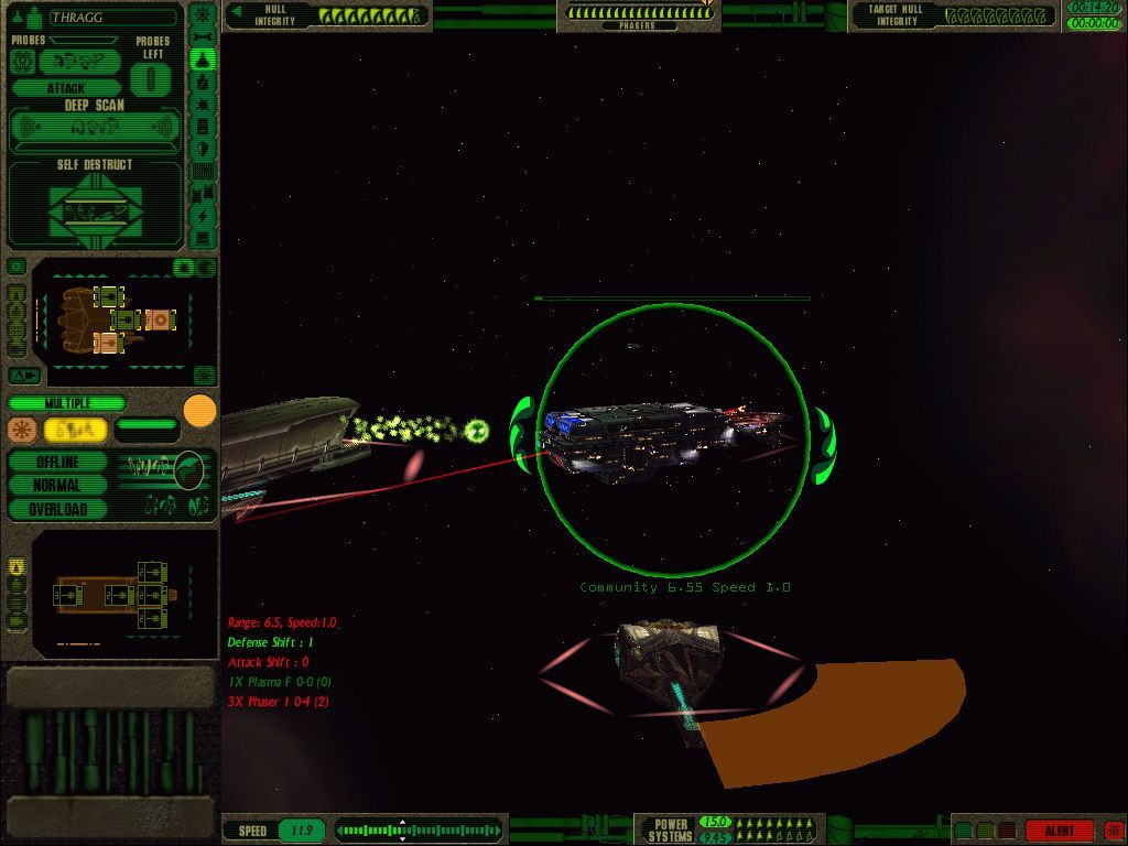Star Trek Starfleet Command II Empires at War Disc 1-2 Microsoft Windows PC CD-PC Gamez USA