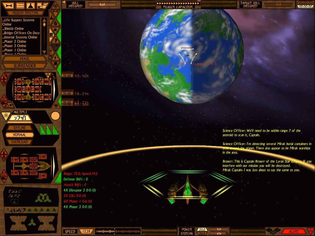 Star Trek Starfleet Command II Empires at War Disc 1-2 Microsoft Windows PC CD-PC Gamez USA