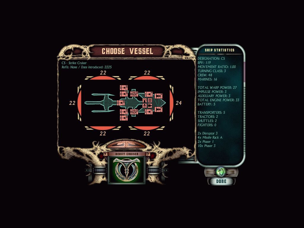 Star Trek Starfleet Command II Empires at War Disc 1-2 Microsoft Windows PC CD-PC Gamez USA