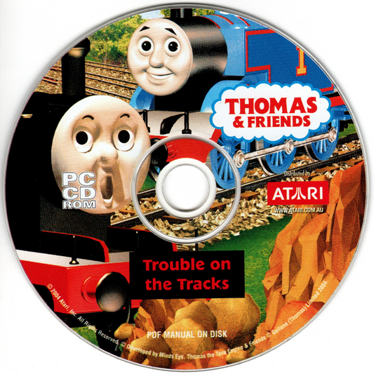 Thomas Friends Trouble on the Tracks Microsoft Windows PC CD-PC Gamez USA