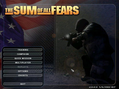 The Sum Of All Fears Microsoft Windows PC CD-PC Gamez USA