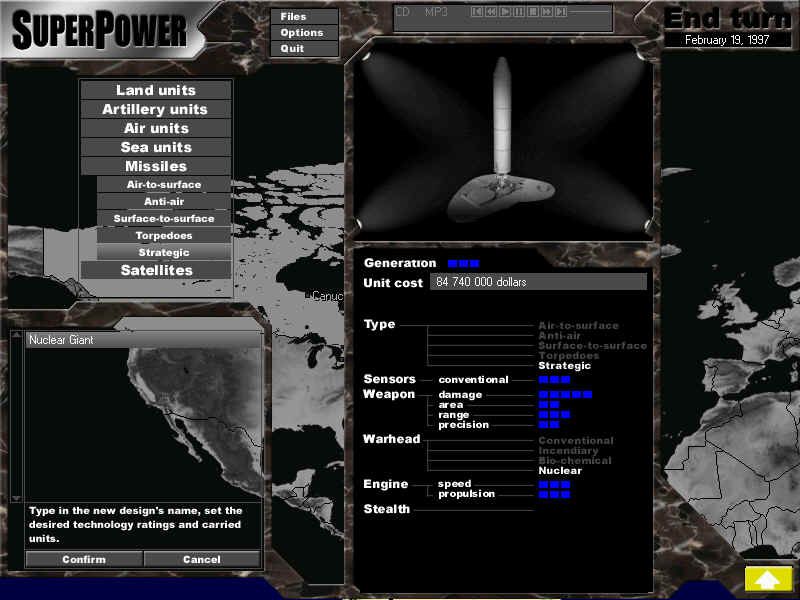 SuperPower Microsoft Windows PC CD – Strategic Global Simulation Game-PC Gamez USA