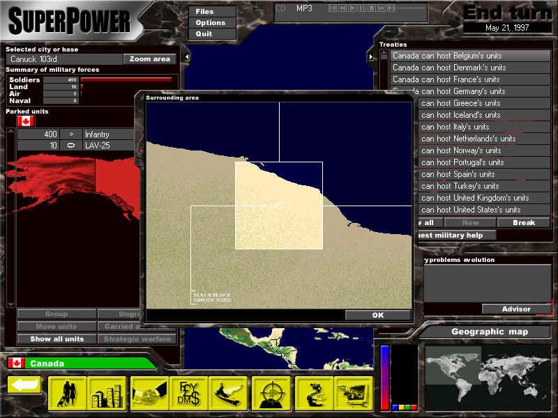 SuperPower Microsoft Windows PC CD – Strategic Global Simulation Game-PC Gamez USA