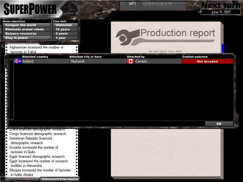 SuperPower Microsoft Windows PC CD – Strategic Global Simulation Game-PC Gamez USA