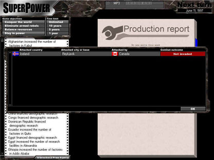 SuperPower Microsoft Windows PC CD – Strategic Global Simulation Game-PC Gamez USA
