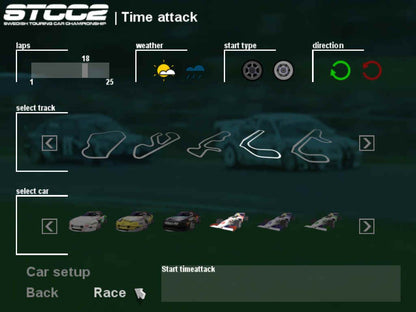 Swedish touring car championship 2 Microsoft Windows PC CD-PC Gamez USA