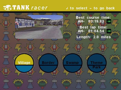 Tank Racer Microsoft Windows PC CD-PC Gamez USA