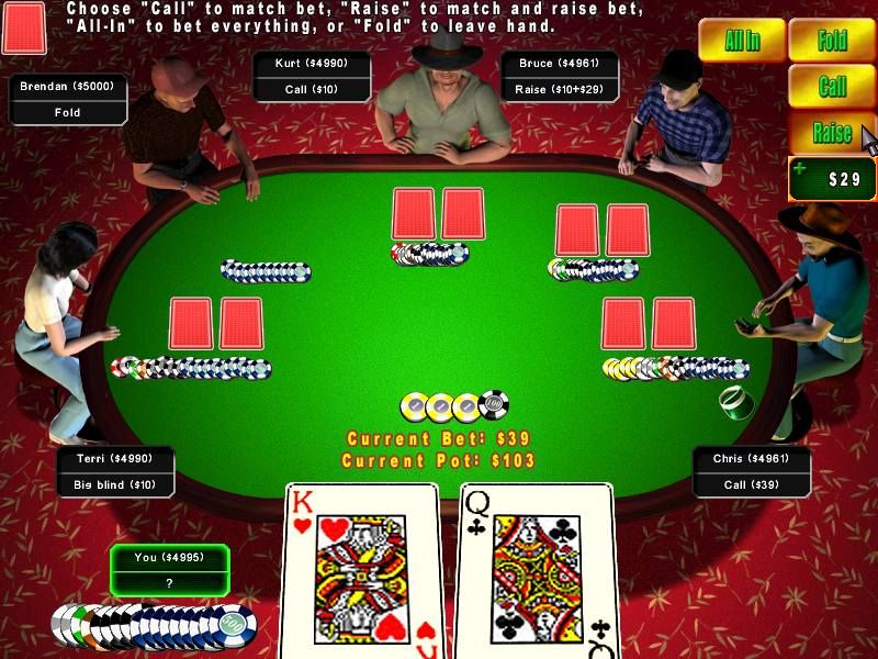 Texas Hold'em - High Stakes Poker Microsoft Windows PC CD-PC Gamez USA