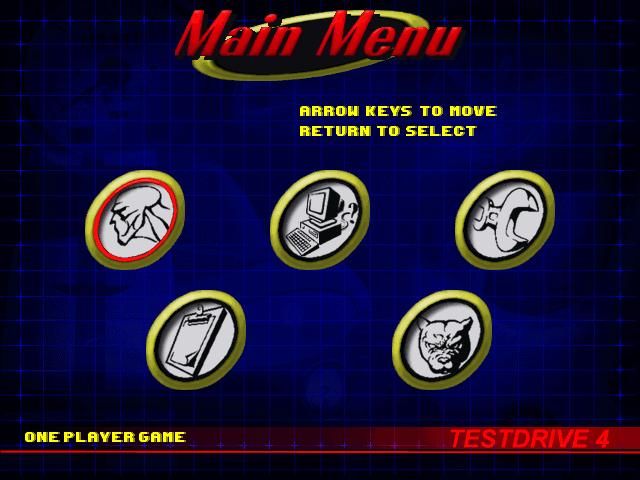 Test Drive 4 Microsoft Windows PC CD-PC Gamez USA