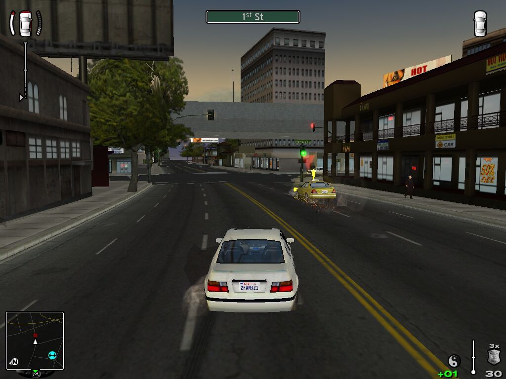 True Crime Streets of LA Disc 1-4 Microsoft Windows PC CD-PC Gamez USA