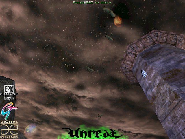 Unreal 1998 Microsoft Windows PC CD Epic Games-PC Gamez USA