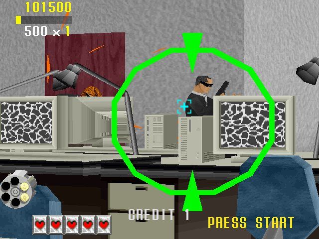 Virtua Cop Microsoft Windows PC CD-PC Gamez USA