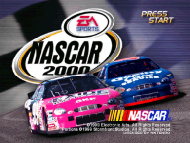NASCAR 2000 Microsoft Windows PC CD-PC Gamez USA