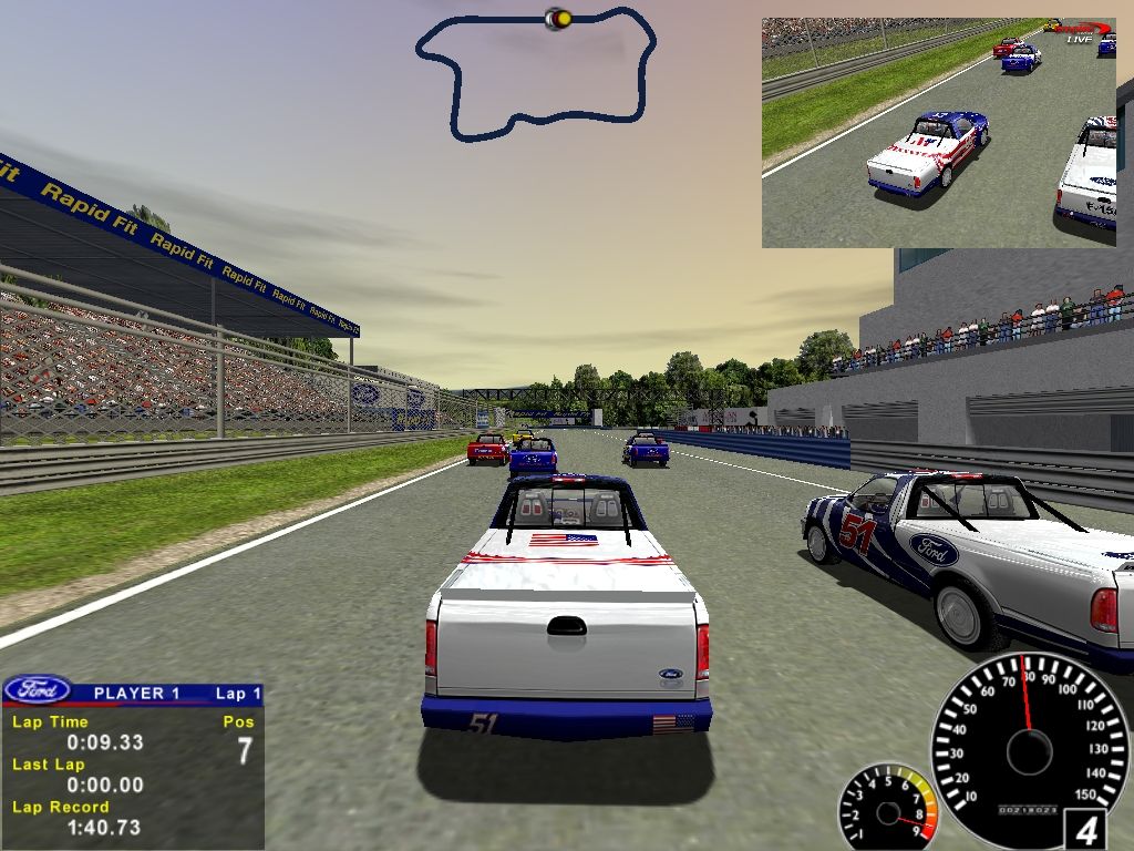 Ford Racing Microsoft Windows PC CD-PC Gamez USA