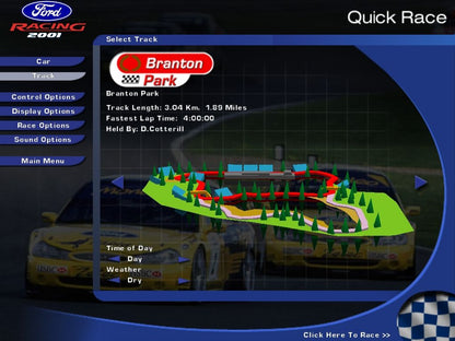 Ford Racing Microsoft Windows PC CD-PC Gamez USA