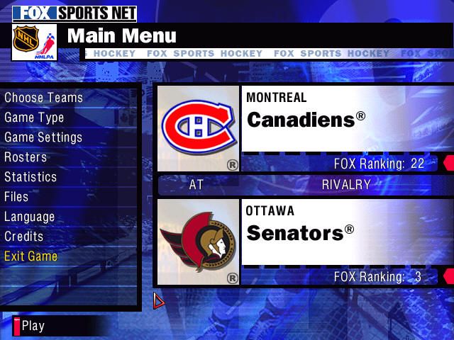 NHL Championship 2000 Microsoft Windows PC CD-PC Gamez USA