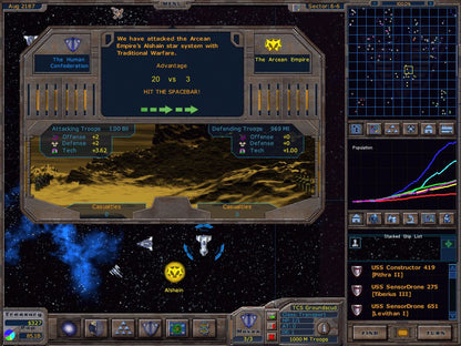 Galactic Civilizations Microsoft Windows PC CD-PC Gamez USA