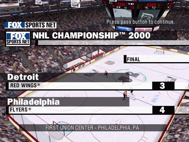NHL Championship 2000 Microsoft Windows PC CD-PC Gamez USA