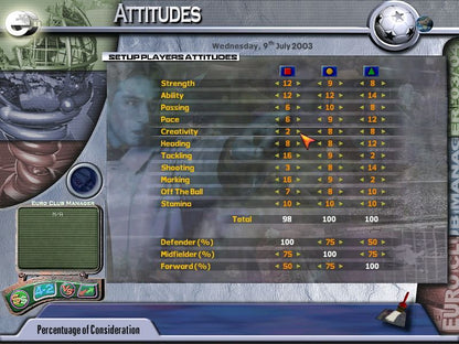 Euro Club Manager 2003-04 Microsoft Windows PC CD-PC Gamez USA