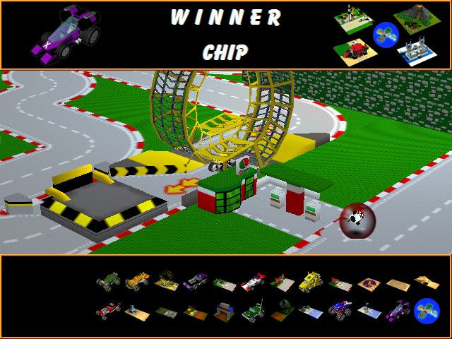 Lego Stunt Rally Microsoft Windows PC CD-PC Gamez USA