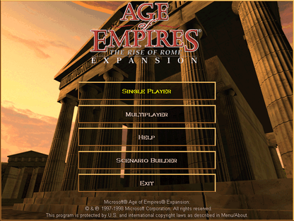 Age Of Empires The Rise Of Rome Expansion Microsoft Windows PC CD-PC Gamez USA