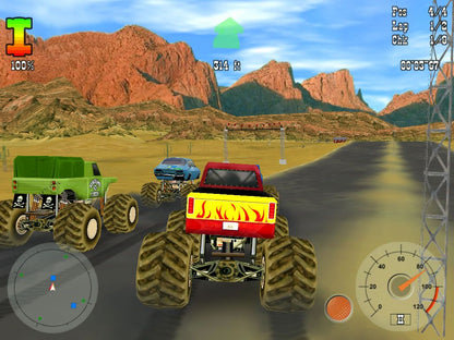 MONSTER TRUCK RUMBLE Microsoft Windows PC CD-PC Gamez USA