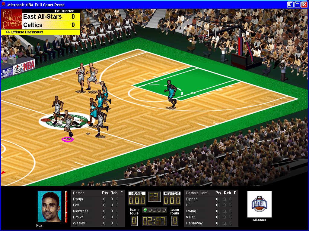 NBA Full Court Press Microsoft Windows PC CD-PC Gamez USA