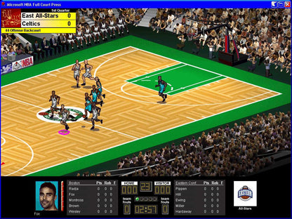 NBA Full Court Press Microsoft Windows PC CD-PC Gamez USA