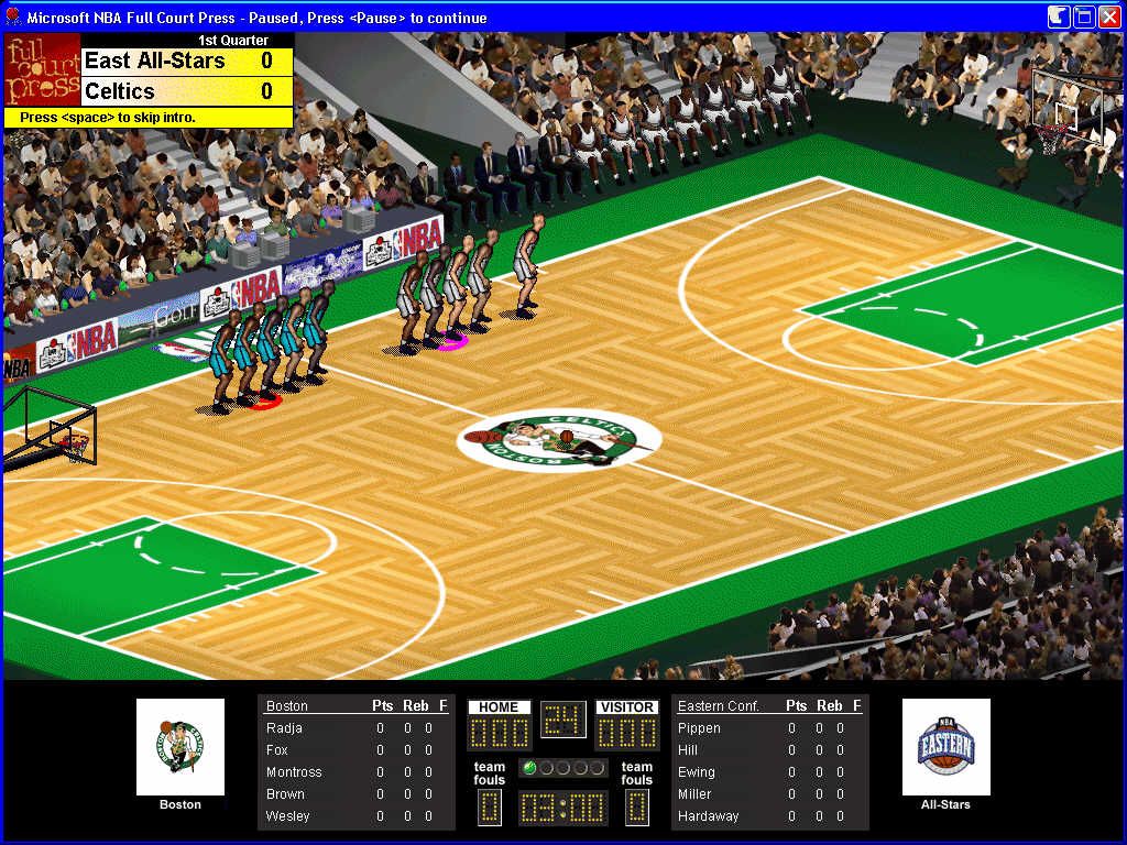 NBA Full Court Press Microsoft Windows PC CD-PC Gamez USA