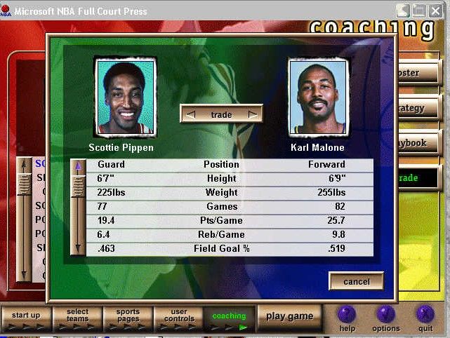 NBA Full Court Press Microsoft Windows PC CD-PC Gamez USA