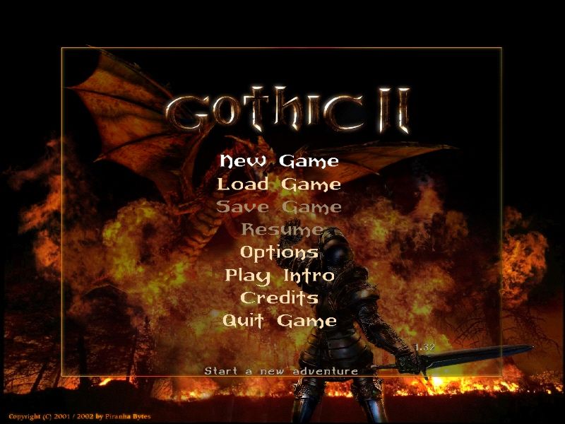Gothic II Gold Edition Disc 1-3 Microsoft Windows PC CD-PC Gamez USA