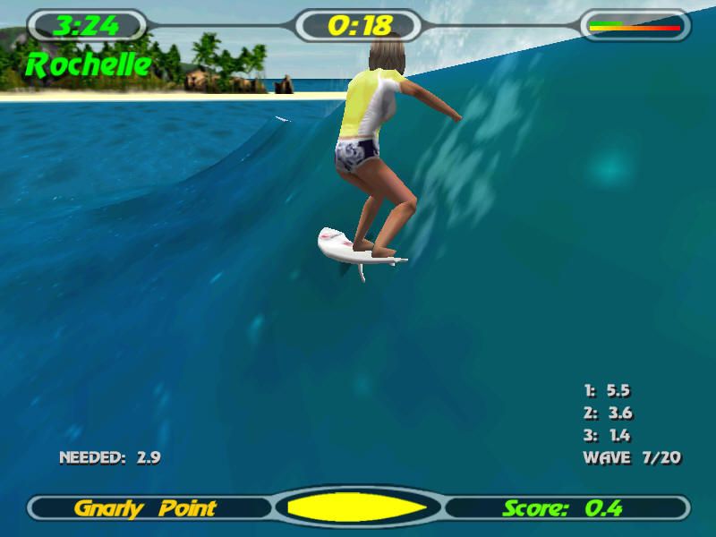 Championship Surfer Microsoft Windows PC CD-PC Gamez USA
