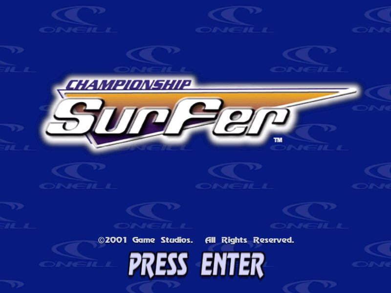 Championship Surfer Microsoft Windows PC CD-PC Gamez USA