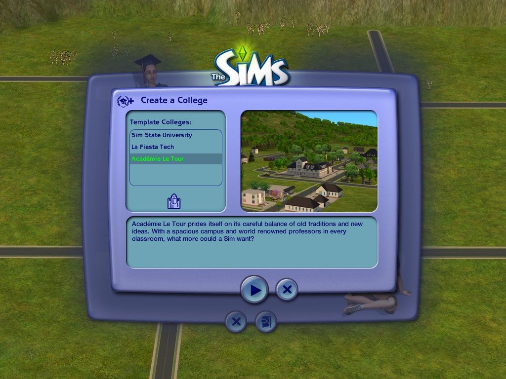 The Sims 2 University Expansion Pack Disc 1-2 Microsoft Windows PC CD-PC Gamez USA