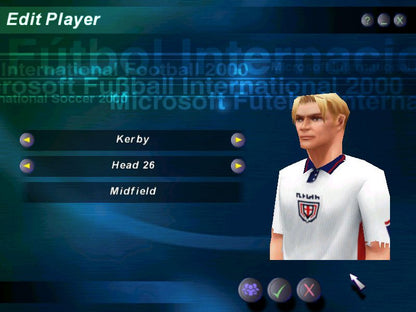 International Soccer 2000 Microsoft Windows PC CD-PC Gamez USA