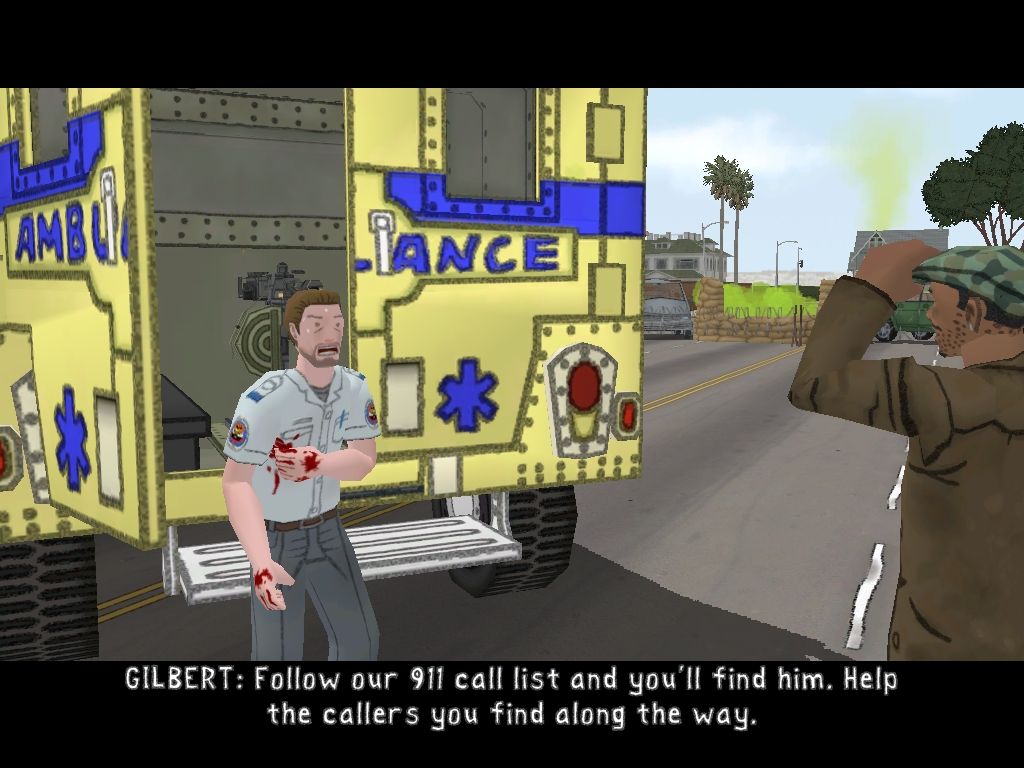 American McGee Presents - Bad Day L.A. Disc 1 - 2 Microsoft Windows PC CD-PC Gamez USA