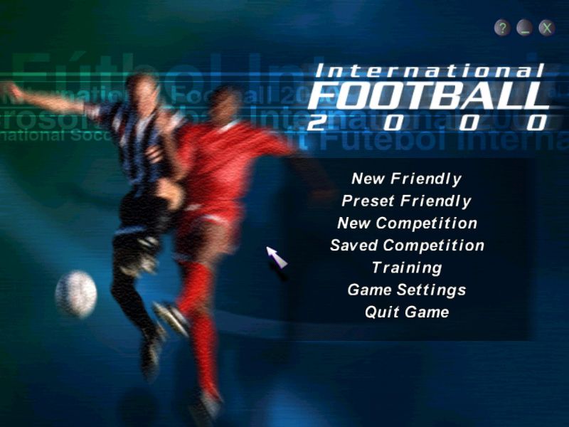 International Soccer 2000 Microsoft Windows PC CD-PC Gamez USA