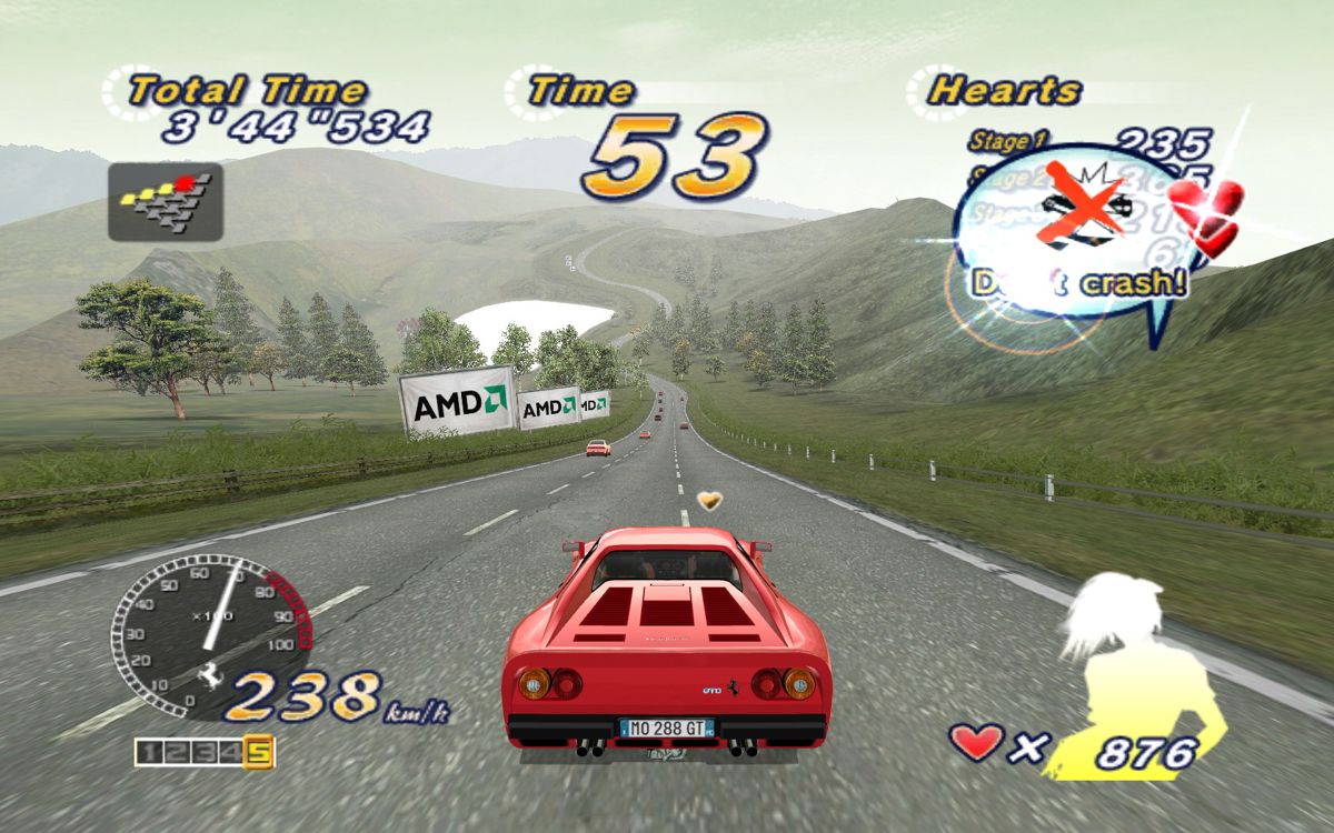 OutRun 2006 Coast 2 Coast PC Game by PC Gamez USA