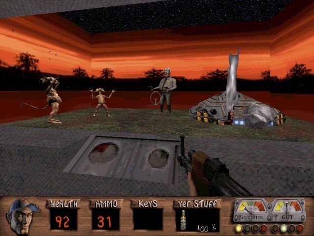 Redneck Rampage - Suckin' Grits on Route 66 Microsoft Windows PC CD-PC Gamez USA