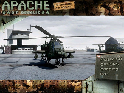 Apache AH 64 Air Assault Microsoft Windows PC CD-PC Gamez USA