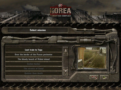 Korea Forgotten Conflict Microsoft Windows PC CD-PC Gamez USA