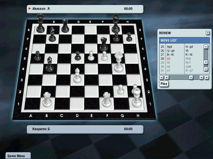 Kasparov Chessmate Microsoft Windows PC CD-PC Gamez USA