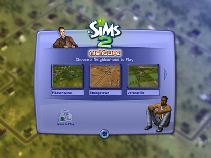 The Sims 2 Nightlife Expansion Pack Disc 1-2 Microsoft Windows PC CD-PC Gamez USA