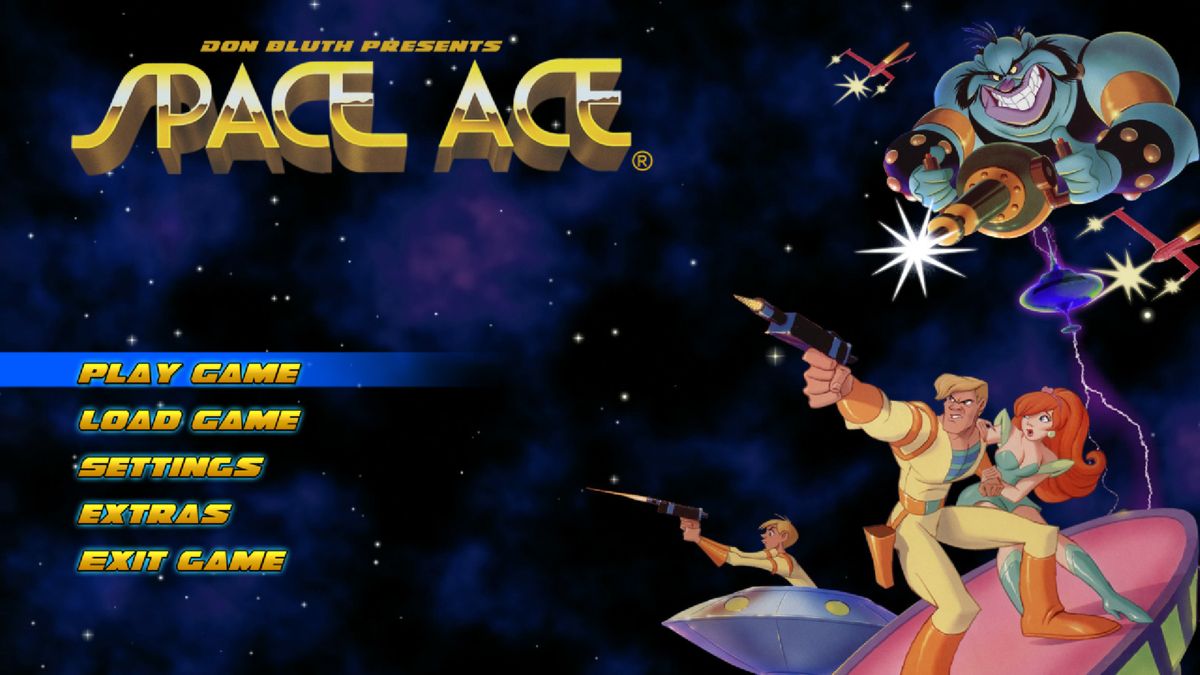 Space Ace Microsoft Windows PC CD-PC Gamez USA