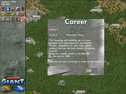 Industry Giant Microsoft Windows PC CD-PC Gamez USA