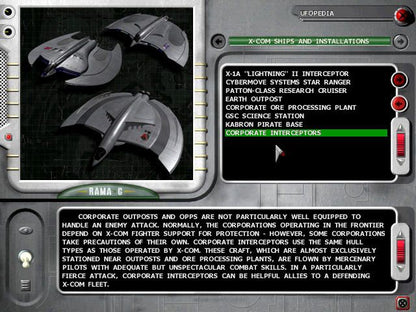 X-Com Interceptor Microsoft Windows PC CD-PC Gamez USA