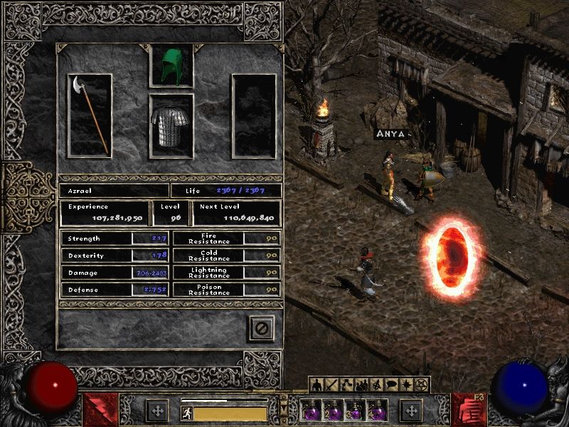 Diablo II - Lord Of Destruction Microsoft Windows PC CD-PC Gamez USA